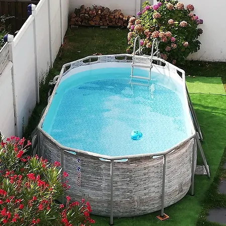 Nyaraló L'authentique - 600m - Piscine Saint-Nazaire